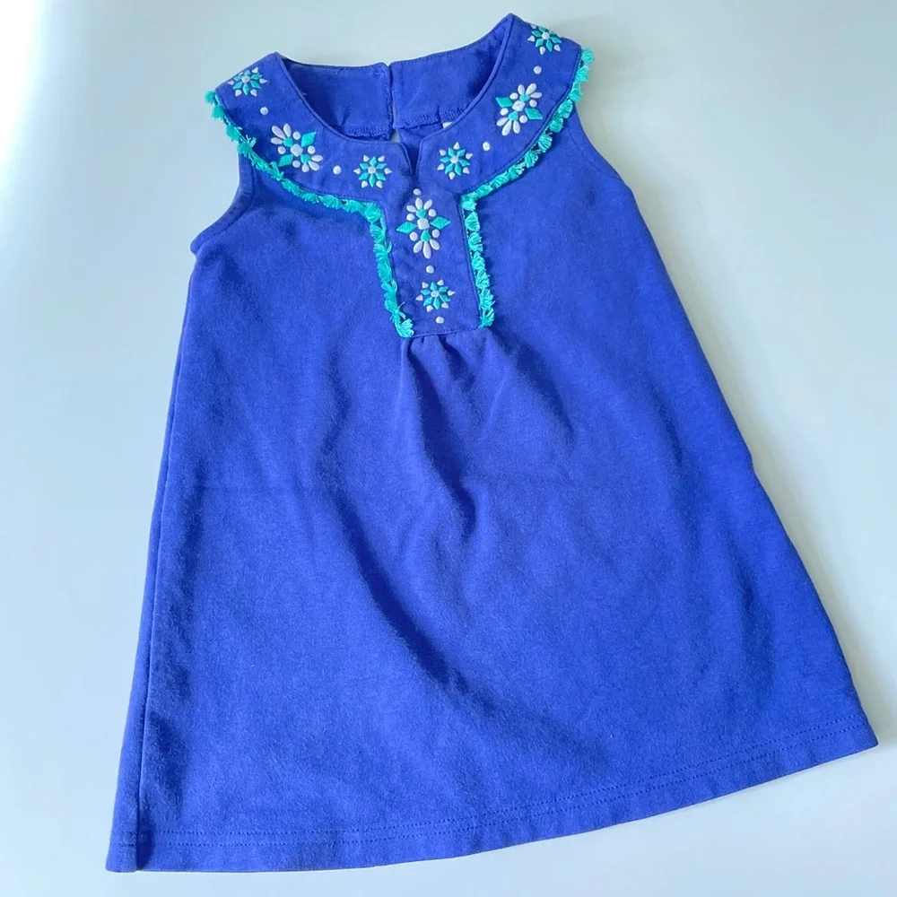 Gymboree Embroidered Tassel Dress